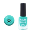 Лак для нігтів Go Active Nail Polish Nail in Color №38 (м'ятна бірюза), 10 мл 