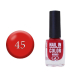 Фото 1 - Лак для ногтей Go Active Nail Polish Nail in Color №45 (красная ягода), 10 мл