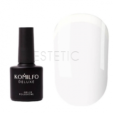 Komilfo Color French Base 006 - камуфлирующая база для гель-лака (молочный, холодный белый), 8 мл 