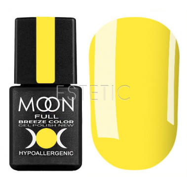 Гель-лак MOON FULL Breeze color №443 (банановый, эмаль), 8 мл 