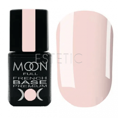 MOON FULL French Base Premium №028 - Френч-база для гель-лака (нежно розовый), 15 мл