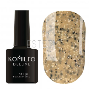 Гель-лак Komilfo Stone Collection ST003 (карамельний, з крихтою), 8 мл