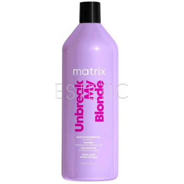 Matrix Total Results Unbreak My Blonde Strengthening Shampoo Шампунь для зміцнення волосся, 1000 мл