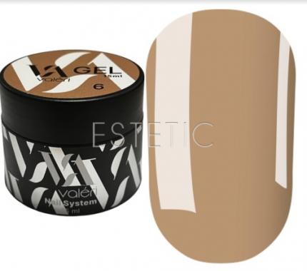 Valeri Builder Gel 006 (Cacao) - Гель моделирующий (какао), 15 мл