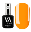 Valeri Base Color NEON №37 - цветная база для гель-лака (апельсин, неон), 12 ml
