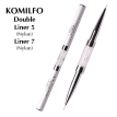 Кисть для рисования двойная Komilfo Double Liner 5 (Nylon)/Liner 7 (Nylon)