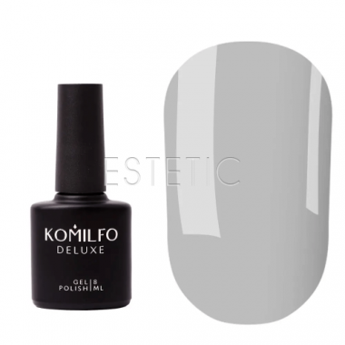 KOMILFO Color Base Concrete Gray - База для гель-лака (темно-серый), 8 мл