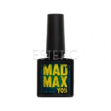 YO! Max Med Top coat NO-WIPE with UV filter - Топ с уф фильтром и без липкого слоя, 8 мл