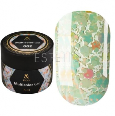 F.O.X Multicolor Gel 002, 5 ml