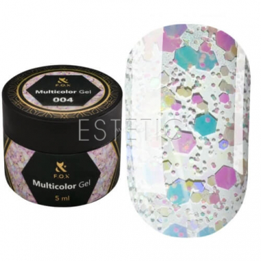 F.O.X Multicolor Gel 004, 5 ml