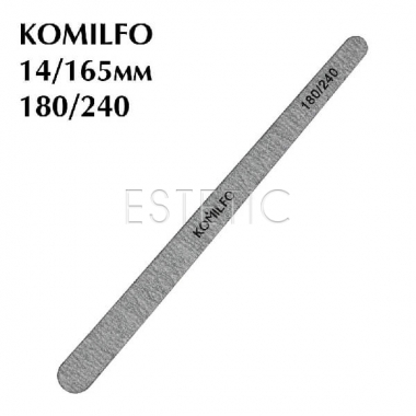 Komilfo Пилка 180/240 капля деревянная, 16,5 см
