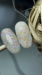 Фото 3 - SAGA Professional LEAF BASE №07 - Камуфлююча база (молочний з різнобарвною поталлю), 8 мл