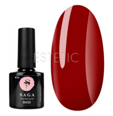 SAGA Professional Color Base №12 - Камуфлююча база (червоний), 8 мл