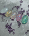 Фото 3 - SAGA Professional Agate Base №3 -  Камуфлирующая база с эффектом битого стекла (бледно-розовый), 9 мл