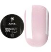 SAGA Professional Builder Gel Veil №03 Orchid shimmer - Моделюючий гель для нарощування (бежевий з шиммером), 15 мл