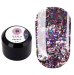 Фото 1 - SAGA Professional Глиттерный гель Galaxy glitter №02, 8 мл