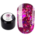 Фото 1 - SAGA Professional Глиттерный гель Galaxy glitter №07, 8 мл