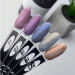 Фото 3 - SAGA Professional Fiery Gel №18 - Гель-лак світловідбиваючий №18 (синьо-срібний), 8 мл