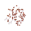 Komilfo Стразы копия Сваровски Rose Gold, размер 3 (100 штук в упаковке)