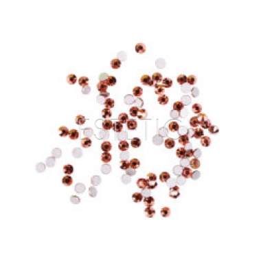 Komilfo Стразы копия Сваровски Rose Gold, размер 3 (100 штук в упаковке)