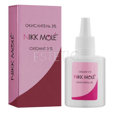 Кремовий окислювач NIKK MOLE Oxidant 3%, 30 мл