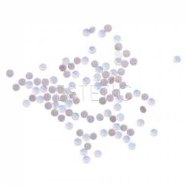 Komilfo Стразы копия Сваровски White Opal, размер 3 (100 штук в упаковке)
