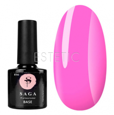 SAGA Professional Color Base №02 - Камуфлююча база (фуксія), 8 мл
