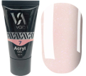 Valeri Acryl Gel №07 - Акригель (рожевий шампань із шиммером), 30 мл