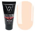 Valeri Acryl Gel №06 - Акригель (полупрозрачный натурально-розовый), 15 мл