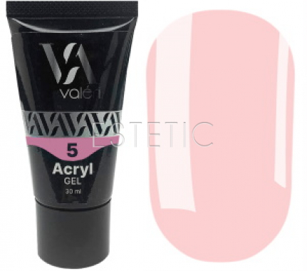 Valeri Acryl Gel №05 - Акрігель (ніжно-рожевий), 30 мл