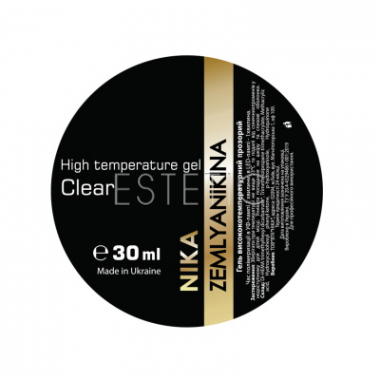 Nika Zemlyanikina Clear Gel - Гель для наращивания (прозрачный), 30 мл
