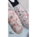Фото 3 - SAGA Professional LEAF BASE №15 - Камуфлирующая база (молочный с разноцветной поталью), 8 мл