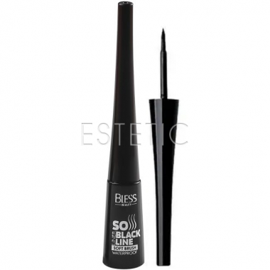 Bless Beauty So Black Line Harnd Brush Eyeliner Подводка для глаз, 3,5 мл