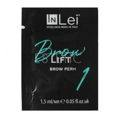 Состав для ламинирования бровей InLei BrowLift №1 (саше), 1,5 мл