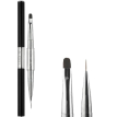SAGA Professional Пензлик гель+лайнер №9, двосторонній
