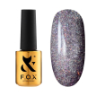 База для гель-лака светоотражающая F.O.X Base Flash Cat Eye 002 (фиолетовый), 7 мл