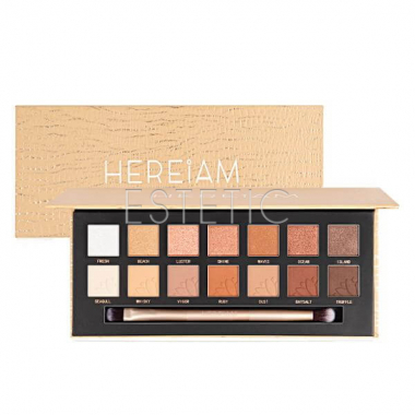  Палітра тіней Imagic Hereiam Eyeshadow Palette 3001 тон 01 (14 відтінків), 17,7 г
