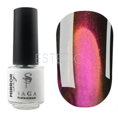 Капли Saga Professional Mirror way №4 (красный), 5 мл