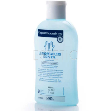Дезінфектор для рук Sterillium classic pur BODE Chemie GmbH, 100 мл