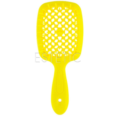Щетка для волос   Janeke Superbrush оригинал, желтая неоновая