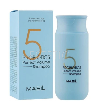 MASIL 5 Probiotics Perfect Volume Shampoo - Шампунь с пробиотиками для объёма волос, 150 мл