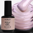 Гель Komilfo PolyGel Nude Glitter 005 нюдовий беж з шиммером, 15 мл