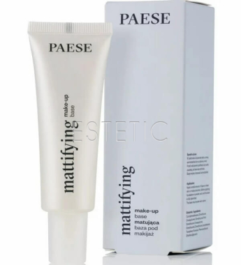 База под макияж Paese Matte, для жирной и комбинированной кожи, 30 мл