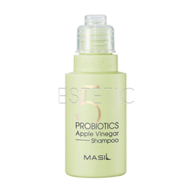 Шампунь безсульфатный MASIL 5 PROBIOTICS APPLE VINEGAR Shampoo з яблочным уксусом, 50 мл