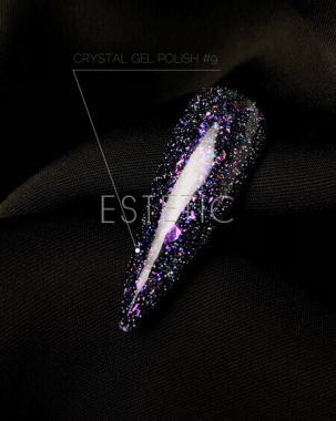 Светоотражающий гель-лак Crooz Crystal Gel Polish 09, 8 мл