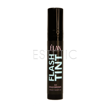 Окклюзивная система окрашивания бровей и ресниц ELAN FLASH TINT 10 cold brown, 10 мл