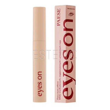 Туш для вій Paese Mascara Eyes On Foxy Effect Black 3в1- подовження, об'єм, підкручування, (чорна), 8 мл
