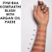 Фото 4 - Рум'яна компактні Paese Blush With  Argan Oil, 3 г