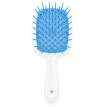 Щетка для волос Janeke Superbrush оригинал, белый с голубым