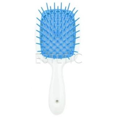 Щетка для волос Janeke Superbrush оригинал, белый с голубым
